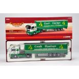 Corgi 1/50 Commercial Truck Diecast Issue. Hauliers of Renown. CC13428. MAN TGA Curtainside. Gault