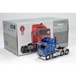 Drake Collectables 1/50 Diecast Issue. Kenworth K200 Prime Mover. Metallic Blue. NM to M in Box.