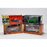Diecast vehicle group comprising Norev, Corgi and Minichamps. NM to M in Boxes. (4)