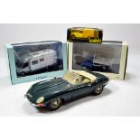 Diecast vehicle group comprising Norev, Solido and Burago. VG to NM with Boxes. (4)