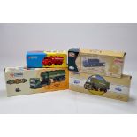 Corgi Diecast Truck Issues comprising No. 11802 ERF KV 8 Wheel Platform (Bass), 97914 Scammel Scarab