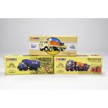 Corgi Commercial Truck Diecast Group. Comprising No. 97942 ERF Flatbed (Flowers), 19702 Bedford S (