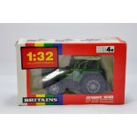 Britains 1/32 Fendt 615 LSA Tractor. Unusual Grey Wheels. E to NM in Box.