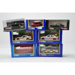 Corgi Diecast Issues comprising Mini, London Bus and Various Police vehicles. NM to M in Boxes. (7)