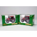 Universal Hobbies 1/32 Tractor Duo including McCormick CX95 x 2. M in Boxes. (2)