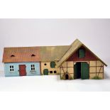 A further interesting wooden constructed Farm House with Buildings attached. Appears to be of a