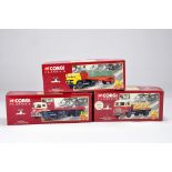 Corgi Commercial Truck Diecast Group. Comprising No. 18601 Bedford KM, 13903 Foden S21 and 25001