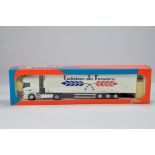 Tekno 1/50 Diecast Truck Issue. Irish Collection. Scania Topline Fridge Trailer. Delaney Cuisine