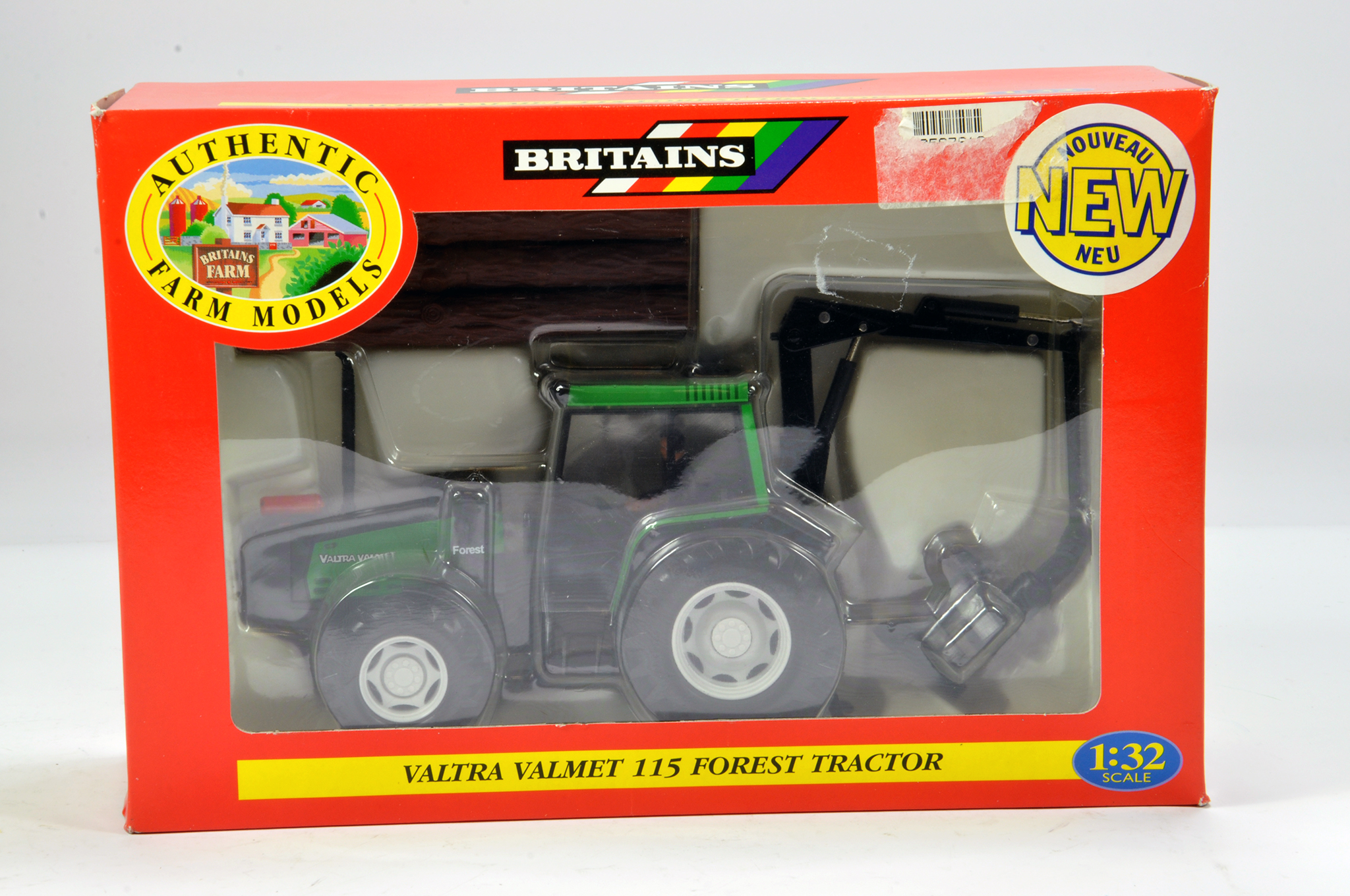 Britains 1/32 Valtra Valmet 115 Forest Tractor. M in Box.