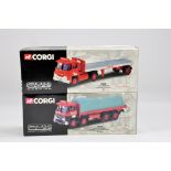 Corgi Commercial Truck Diecast comprising 29201 Guy Warrior (BRS) and 29102 Guy Invincible Lorry (