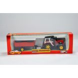 Majorette Tractor and Trailer Set. M in Box.