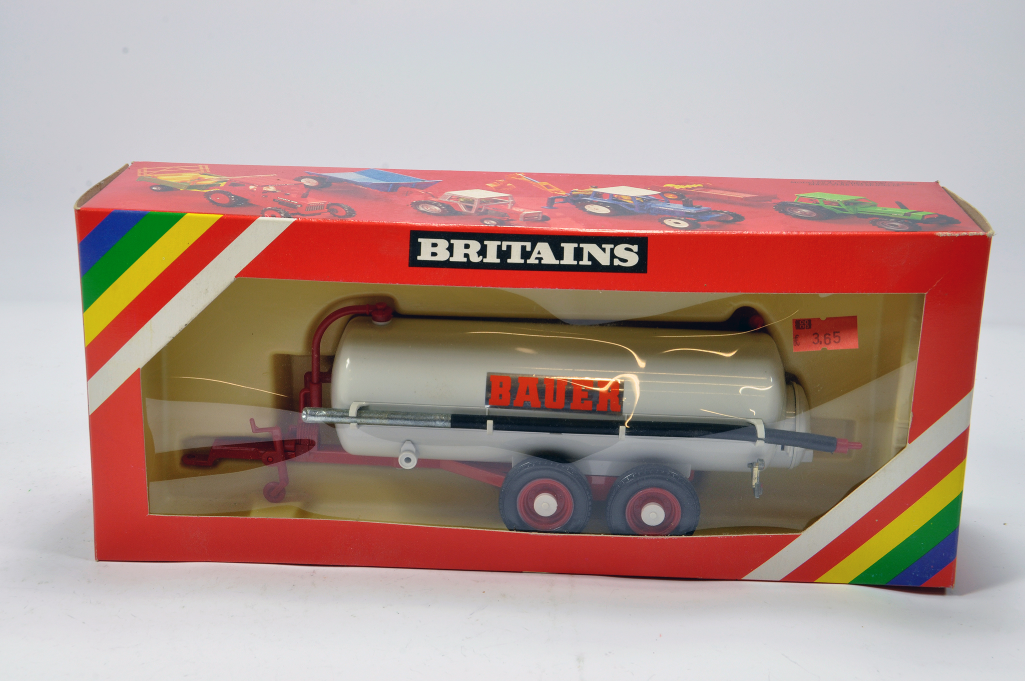 Britains 1/32 Bauer Vacuum Tanker. NM to M in E Box.