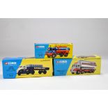 Corgi Commercial Truck Diecast Group. Comprising No. 30401 Thames trader tanker (Gulf Oil), 15101