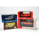 Diecast vehicle group comprising Norev, NZG, Autoart and Vittese. NM to M in Boxes. (4)