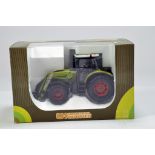 Universal Hobbies 1/32 Claas Tractor and Loader. M in Box.