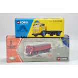 Corgi Commercial Truck Diecast Group. Comprising No. 12501 Foden 4 Wheeler (Blue Circle) plus