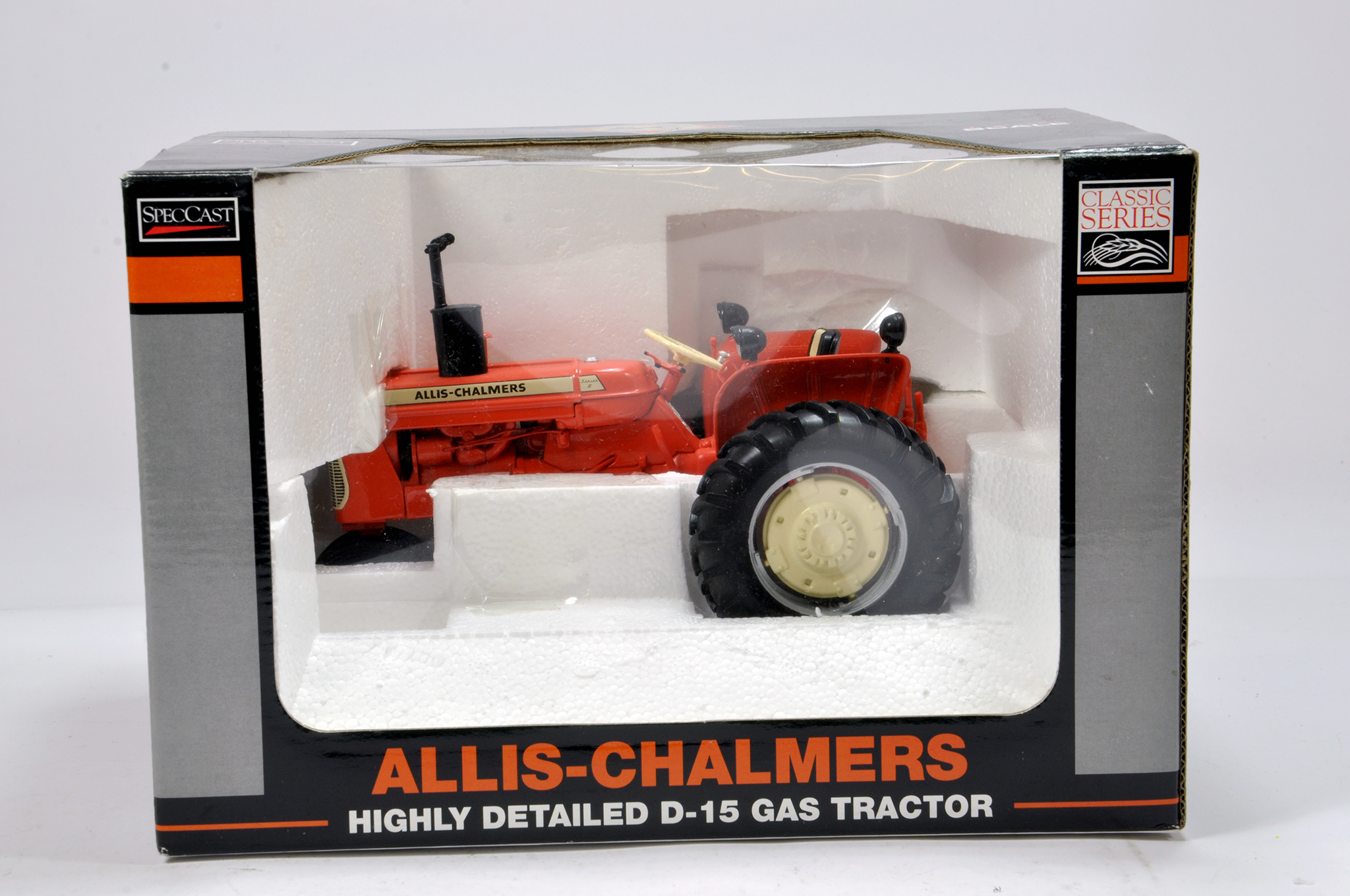 Spec Cast 1/16 Allis Chalmers D-15 Gas Tractor. E in Box.