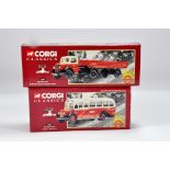 Corgi Commercial Truck Diecast Group. Comprising No. 18403 Bedford O Series plus 33803 Bedford OB