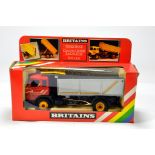 Britains 1/32 Tipper Truck. Red / Silver. NM to M in VG to E Box.