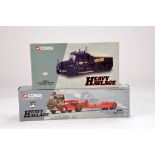 Corgi Commercial Truck Diecast Duo. Heavy Haulage No. CC12301 Scammell Contractor (United Heavy