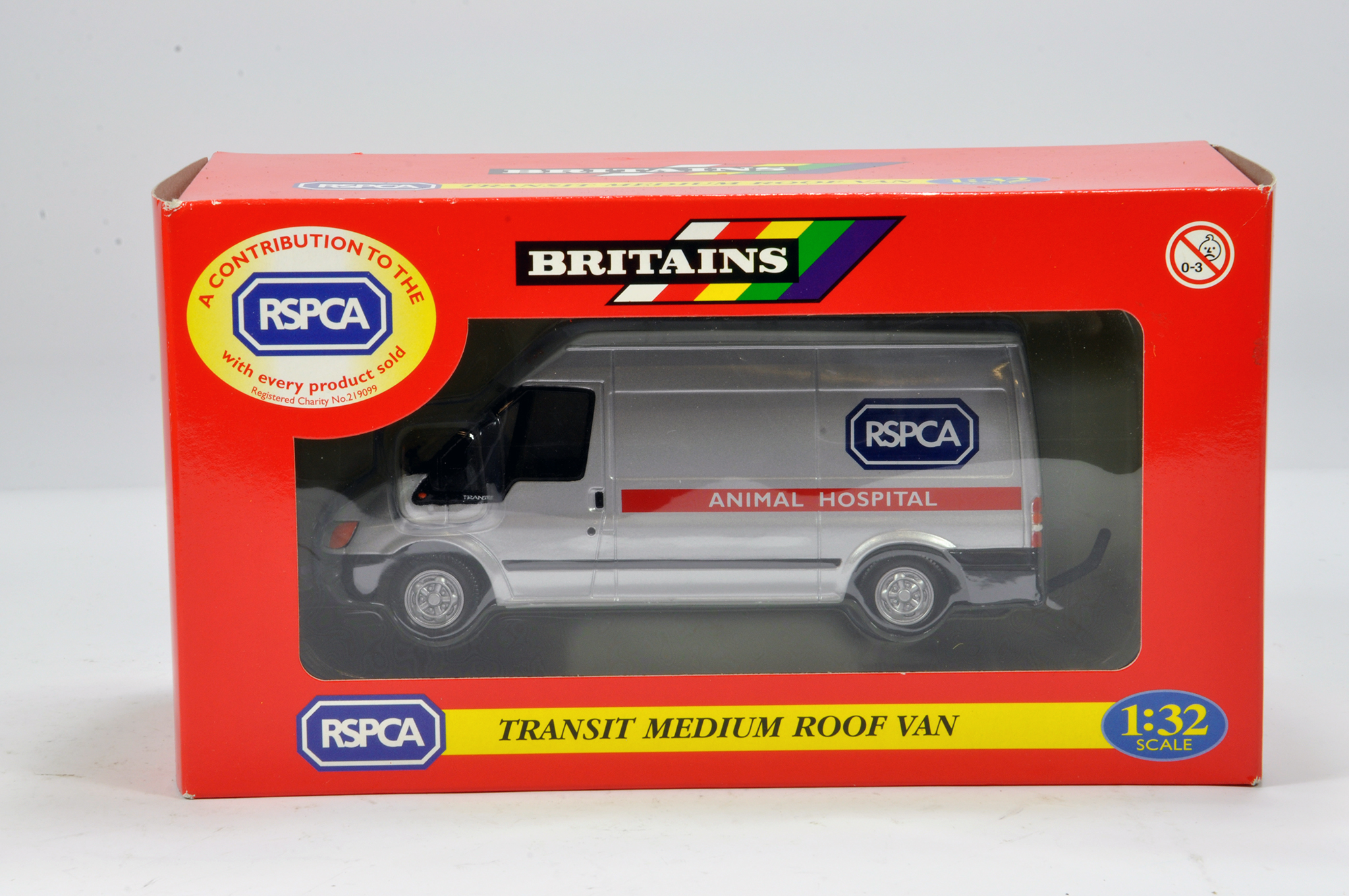 Britains 1/32 Ford Transit Van. RSPCA. M in Box.