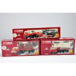 Corgi Commercial Truck Diecast Group. Comprising No. 22401 Bedford TK, 20301 Bedford S and 15003