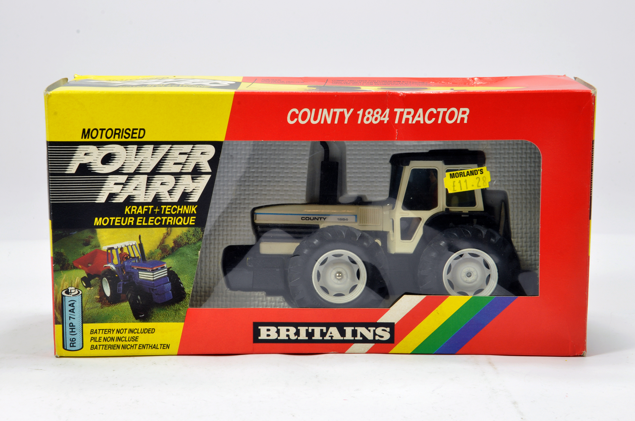 Britains 1/32 County 1884 Tractor. Powerfarm. Untested. E to NM in VG to E Box.