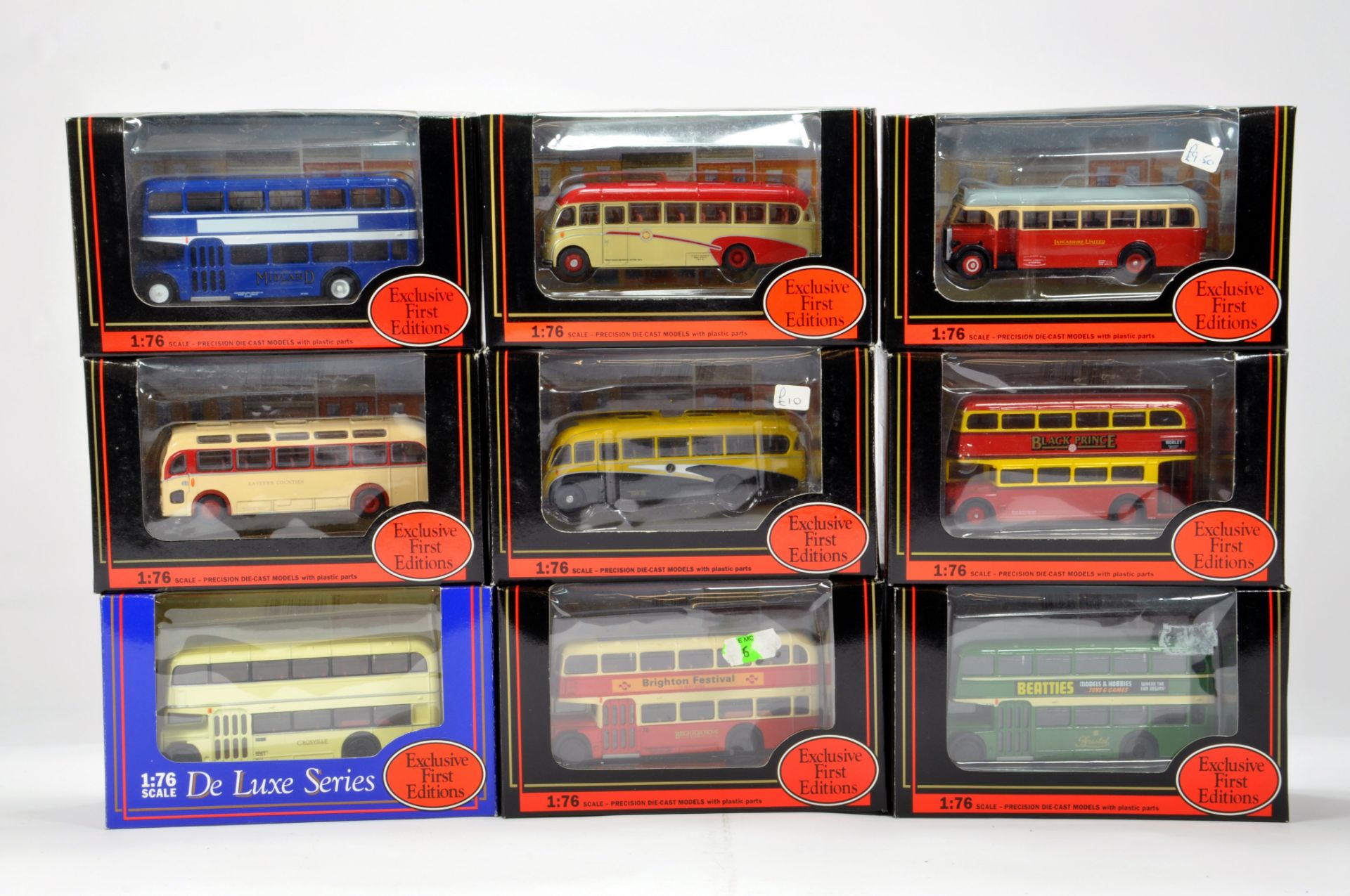 An interesting assortment of Diecast Bus Models from EFE comprising various issues. Ex Shop hence