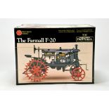 Ertl 1/16 Farm Diecast model comprising Precision Series Farmall F-20 Tractor on steel wheels. NM to