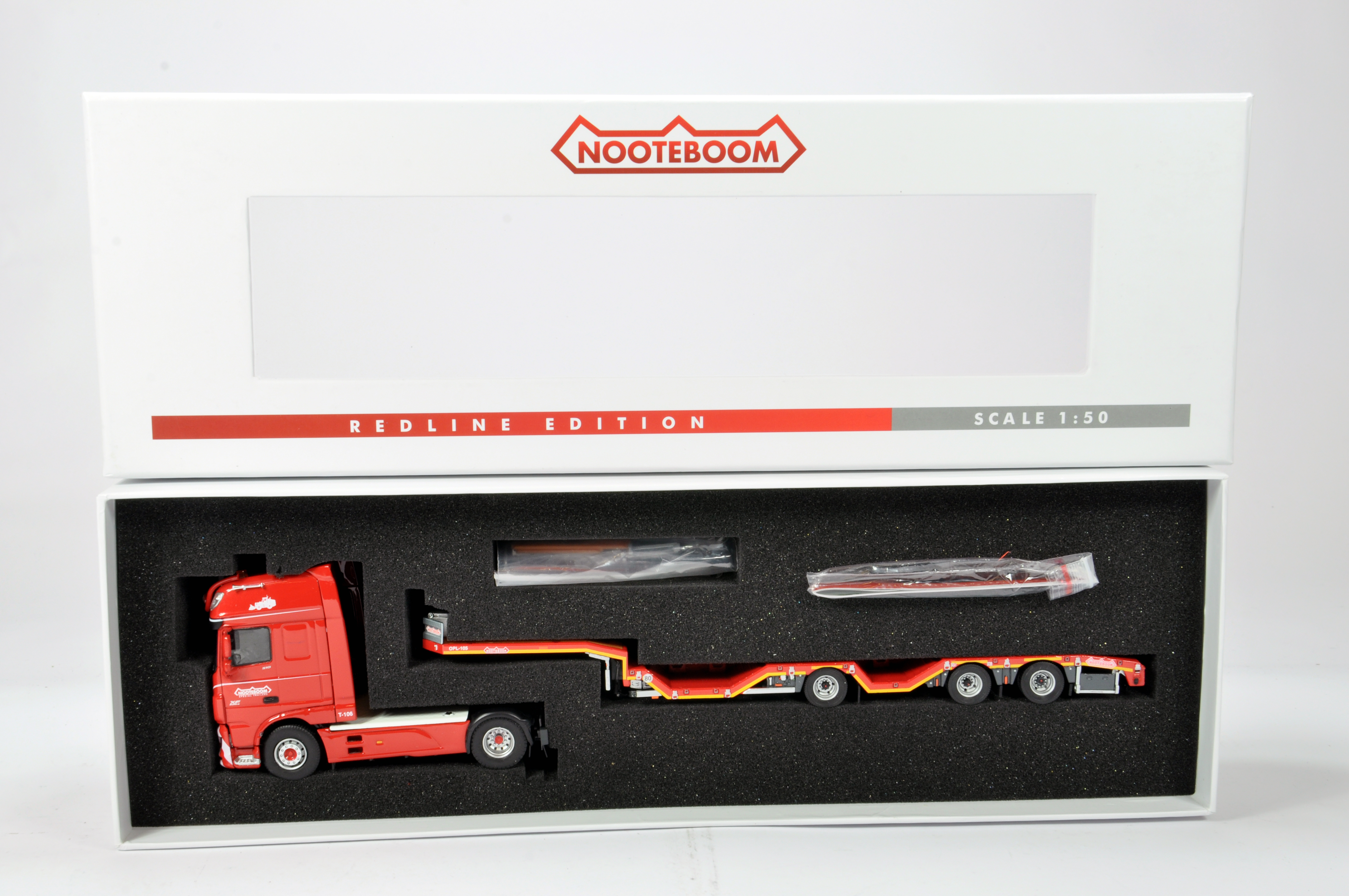 IMC 1/50 Commercial Precision Diecast Truck Issue No. 5322508 DAF SSC Euro 6 4X2 Nooteboom Low