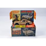 Corgi No. 261 James Bond Aston Martin DB5 Goldfinger issue. Generally VG to E in F Box.