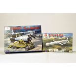 Amodel 1/72 Plastic Model Kits comprising Tsar Bomb and missile issue. Vendor informs kits are