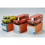 Conrad 1/50 Construction Diecast No. 1601 / 1602 Mercedes Benz Vans. Scarce Promotional Issues. E to