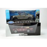 Welly and Whitebox 1/18 scale diecast car duo. E in Boxes. (2)