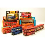 Misc diecast bus group including issues from various makers. Corgi, Lone Star, Matchbox etc.