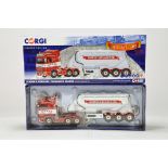 Corgi 1/50 Commercial Diecast Truck Issue comprising CC13769 Scania R Highline Feldbinder Tanker.