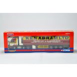 Corgi 1/50 Commercial Diecast Truck Issue comprising CC13907 Foden Alpha Curtainside. Ken Abram.