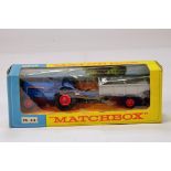 Matchbox No. K11 Fordson Super Major Tractor and Trailer Set. E in G Box.