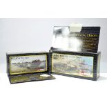 Corgi Diecast 1/48 issue comprising Unsung Heroes series No. 51101 M113 and 50301 M48A3 Tank. NM