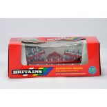 Britains 1/32 Farm Diecast model comprising Red Cultivator. NM to M in Box.