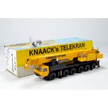 Conrad 1/50 Construction Diecast No. 2082 Liebherr LTM 1160 Mobile Crane. Knaack's Telekran.