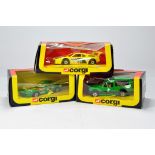 Trio of Corgi Diecast models comprising No. 308, 300 and 457. NM to M in Boxes. (3)