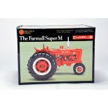 Ertl 1/16 Farm Diecast model comprising Precision Series Farmall Super M Tractor. NM to M in Box.