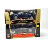 Burago 1/18 Maserati 3200 GT plus Alfa Romeo SC Monza. E in Boxes. (2)