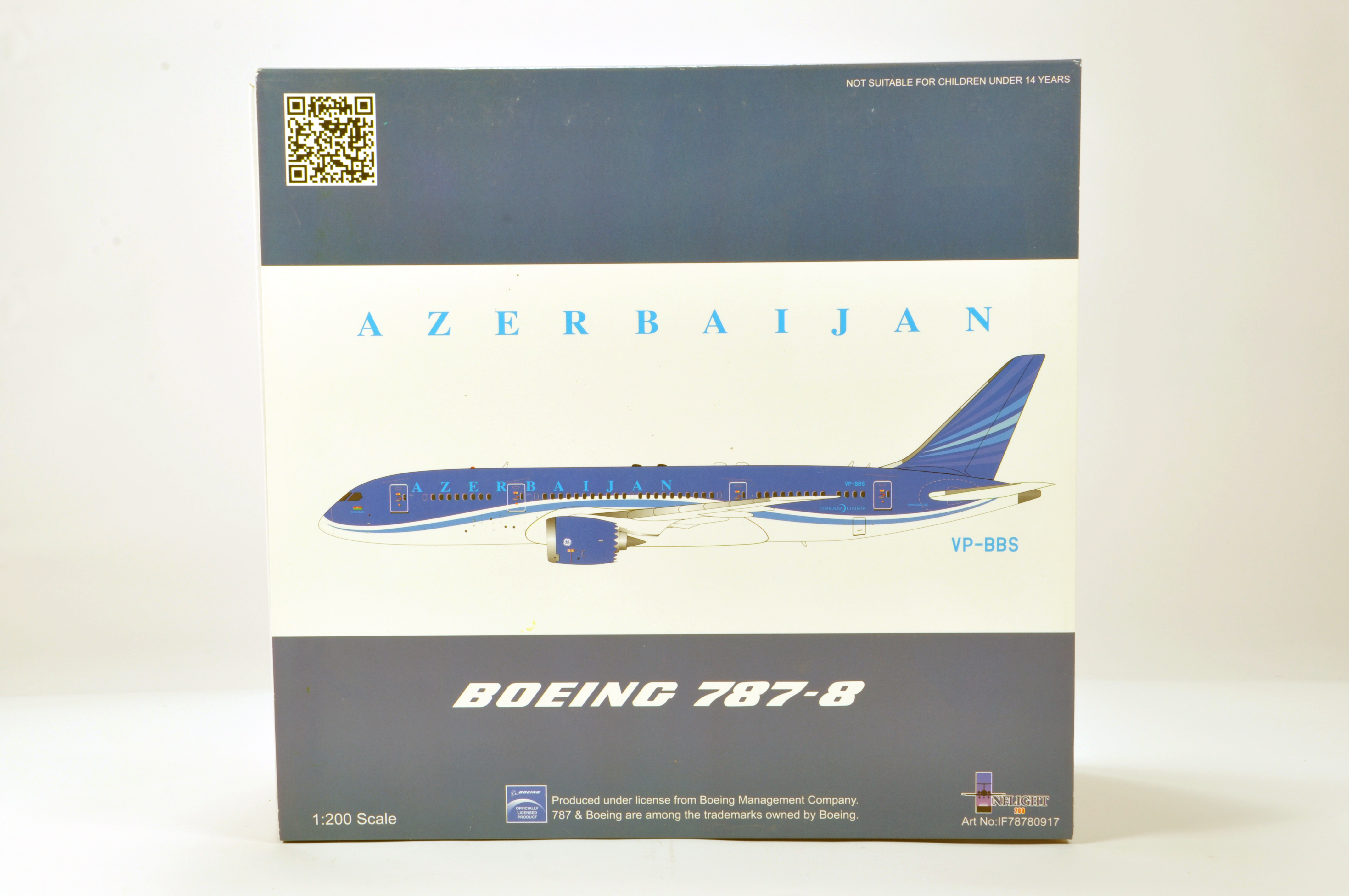 Inflight Models 1/200 Boeing 787-8 Airliner. Azerbaijan. Appears NM to M in Box.