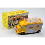 French Dinky No. 587 Citroen Type H Philips Van with yellow body, silver sides, red concave hubs and