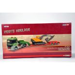 Corgi 1/50 Commercial Diecast Truck Issue comprising CC13816 Mercedes Benz Actros Nooteboom Low