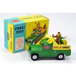 Corgi No. 472 Land Rover Public Address Vehicle Vote for Corgi with green & yellow body, red