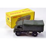 French Dinky no. 821 Military Mercedes Covered Wagon. E to NM in VG to E Box.