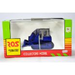 ROS 1/32 Diecast Construction Model comprising Fiat FD175 Bulldozer in Rare Blue. E to NM in Box.